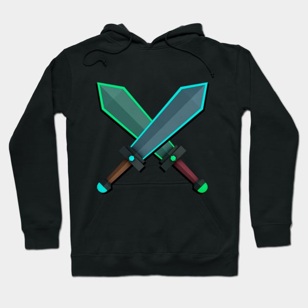 Cartoon Swords Hoodie by MadDesigner